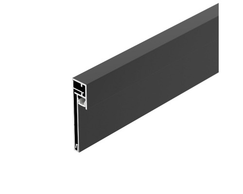 Основное фото Профиль Arlight PLINTUS-H54B-2000 BLACK 046140: Купить в Интернет магазин освещения GCSVET.RU