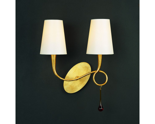 Дополнительное фото Настенный светильник Mantra Paola Painted Gold 3547: Купить в Интернет магазин освещения GCSVET.RU