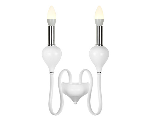 Основное фото Настенный светильник iLamp Lady B88003-2 WH: Купить в Интернет магазин освещения GCSVET.RU