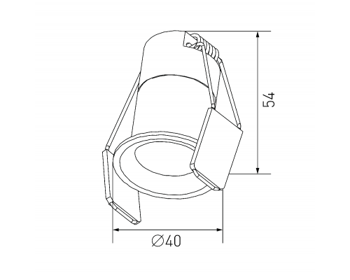 Дополнительное фото Светильник встраиваемый Designled Hidden DL-A004-7-WH-NW 023064: Купить в Интернет магазин освещения GCSVET.RU