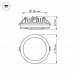 Дополнительное фото Светильник встраиваемый Arlight LTD-95SOL-10W Warm White 017985: Купить в Интернет магазин освещения GCSVET.RU