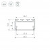 Дополнительное фото Алюминиевый профиль Arlight PLS-LOCK-H15-3000 ANOD 044843: Купить в Интернет магазин освещения GCSVET.RU