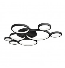 Люстра потолочная LED iLedex Ring Star 9004-8L-X BK