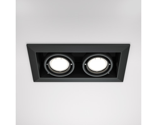 Дополнительное фото Светильник встраиваемый Maytoni Metal DL008-2-02-B: Купить в Интернет магазин освещения GCSVET.RU