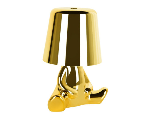Дополнительное фото Лампа настольная Loft IT Brothers 10233/E Gold: Купить в Интернет магазин освещения GCSVET.RU