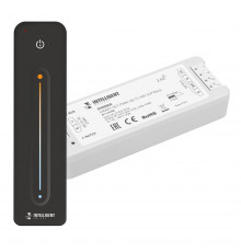 Диммер Arlight SMART-SET-PWM-102-72-MIX-SUF Black (12-24V, 2x5A, ПДУ LINE, 2.4G) 036186