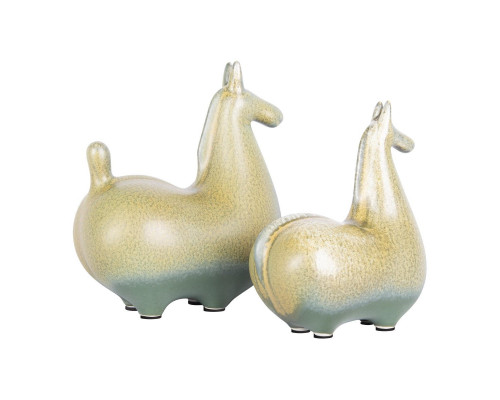 Дополнительное фото Фигурка (2 шт.) Loft IT Horse 10283 Green (2 pcs): Купить в Интернет магазин освещения GCSVET.RU