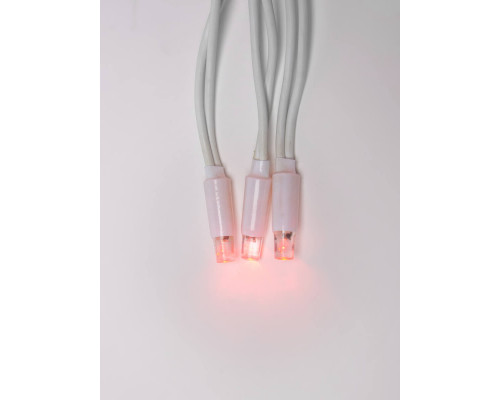 Дополнительное фото Светодиодная гирлянда (UL-00001357) Uniel занавес 220V красный ULD-C2030-240/TWK RED IP67: Купить в Интернет магазин освещения GCSVET.RU