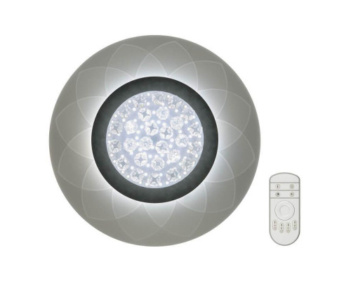 Основное фото Светильник потолочный LED Fametto Nimfea DLC-N503 42W ACRYL/CLEAR: Купить в Интернет магазин освещения GCSVET.RU