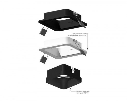 Дополнительное фото Основание светильника Ambrella Light DIY Spot C7902: Купить в Интернет магазин освещения GCSVET.RU