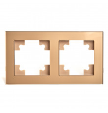 Рамка 2-местная Stekker Катрин GFR00-7002-08 49034