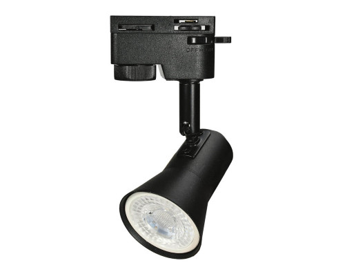Основное фото Светильник трековый Volpe UBL-Q323 GU10 BLACK UL-00009603: Купить в Интернет магазин освещения GCSVET.RU