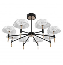 Люстра потолочная DeLight Collection MD21001018-8A black/gold