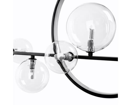 Дополнительное фото Люстра потолочная Arte Lamp Saturn A7791SP-59BK: Купить в Интернет магазин освещения GCSVET.RU