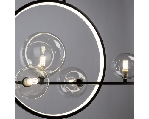 Дополнительное фото Люстра потолочная Arte Lamp Saturn A7791SP-59BK: Купить в Интернет магазин освещения GCSVET.RU