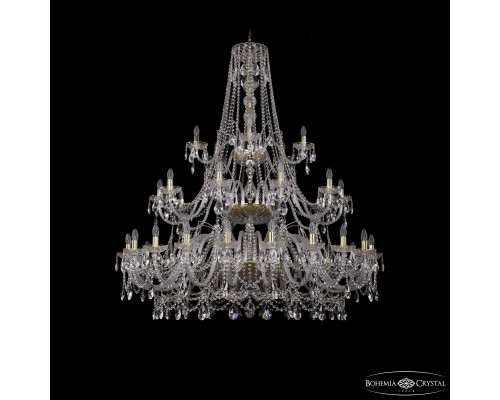 Основное фото Люстра подвесная Bohemia Ivele Crystal 1411/20+10+5/530/3d G: Купить в Интернет магазин освещения GCSVET.RU