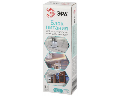 Дополнительное фото Блок питания Эра 350Вт DC12В 30A IP20 LP-LED-350W-IP20-12V-S Б0061128: Купить в Интернет магазин освещения GCSVET.RU