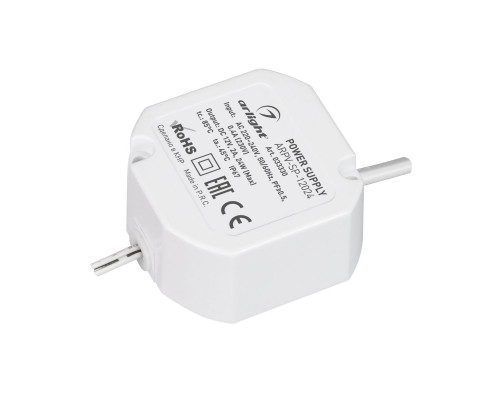 Основное фото Сетевой адаптер Arlight ARPV-SP-12024 (12V, 2A, 24W) 033330: Купить в Интернет магазин освещения GCSVET.RU