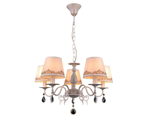 Дополнительное фото Люстра подвесная Natali Kovaltseva Biarritz 70038-5C IVORY GOLD: Купить в Интернет магазин освещения GCSVET.RU