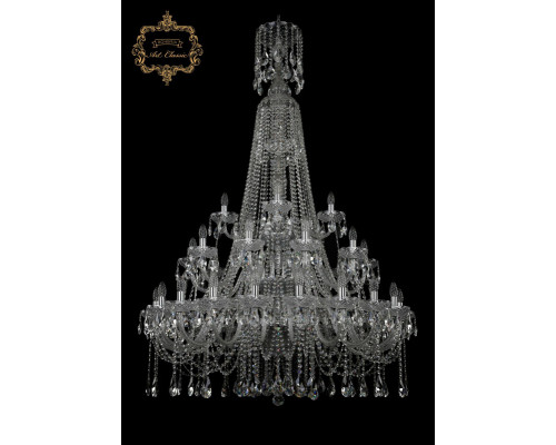 Основное фото Люстра подвесная Art Classic 11.12.20+10+5.400.3d.XL-172.Cr.Sp: Купить в Интернет магазин освещения GCSVET.RU