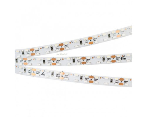 Основное фото Лента светодиодная Arlight RS 2-5000 24V Warm2700 2x2 8mm (3014, 240 LED/m, LUX) 024467: Купить в Интернет магазин освещения GCSVET.RU