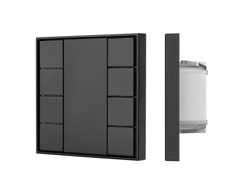 Основное фото Панель Arlight KNX-223-8-Black (Bus) 028759: Купить в Интернет магазин освещения GCSVET.RU