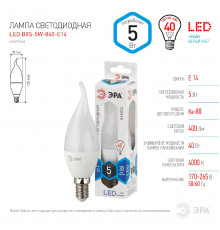 Светодиодная лампочка Эра LED BXS-5W-840-E14 Б0027968