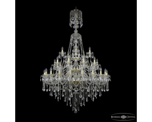 Основное фото Люстра подвесная Bohemia Ivele Crystal 1415/20+10+5/400/XL-180/3d G: Купить в Интернет магазин освещения GCSVET.RU