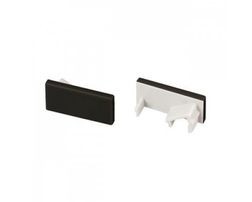 Основное фото Комплект заглушек Arlight SL-BEVEL-W21 BLACK 043693: Купить в Интернет магазин освещения GCSVET.RU