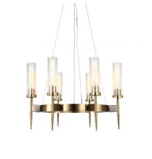 Люстра подвесная Delight Collection Alouette KM0936P-6 brass