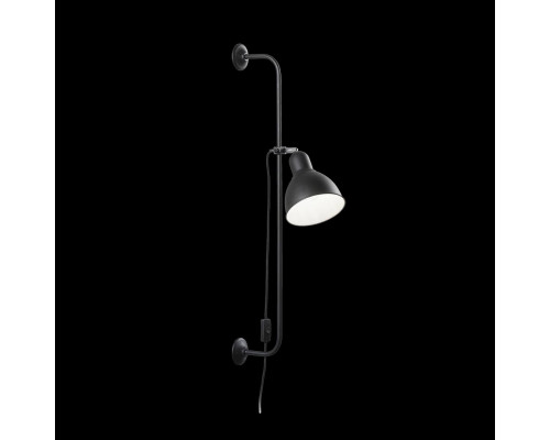 Дополнительное фото Светильник спот Ideal Lux Shower AP1 Nero 179643: Купить в Интернет магазин освещения GCSVET.RU