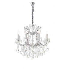 Люстра подвесная iLamp Diamond 6071-8 CR+CL