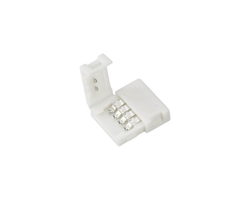 Основное фото Соединитель Arlight FIX-RGB-10mm (4-pin) 023949: Купить в Интернет магазин освещения GCSVET.RU