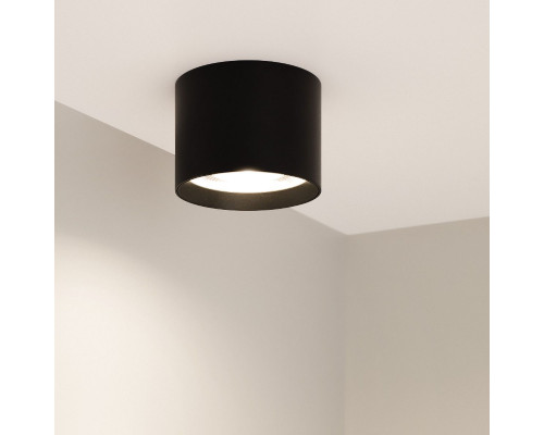 Дополнительное фото Светильник накладной Arlight SP-DICE-R77-10W Warm3000 (BK, 24 deg, 230V) 046626: Купить в Интернет магазин освещения GCSVET.RU