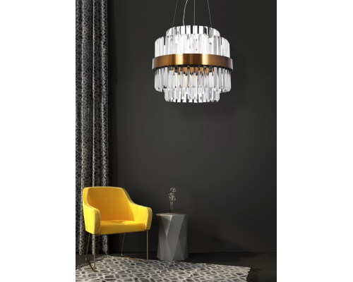 Дополнительное фото Люстра подвесная Lumina Deco Ringletti LDP 8017-400 MD: Купить в Интернет магазин освещения GCSVET.RU