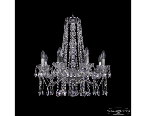 Основное фото Люстра подвесная Bohemia Ivele Crystal 1413/8/200/h-61 Ni: Купить в Интернет магазин освещения GCSVET.RU