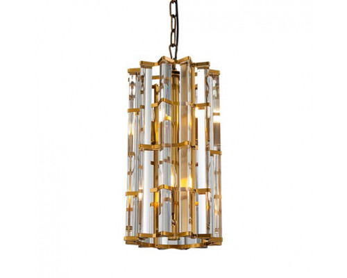 Основное фото Светильник подвесной Delight Collection Etro KR0966P-4 brass: Купить в Интернет магазин освещения GCSVET.RU