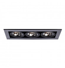 Светильник встраиваемый Arte Lamp Technika A5930PL-3BK