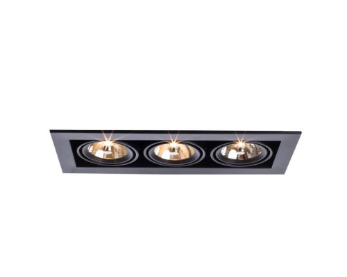 Дополнительное фото Светильник встраиваемый Arte Lamp Technika A5930PL-3BK: Купить в Интернет магазин освещения GCSVET.RU