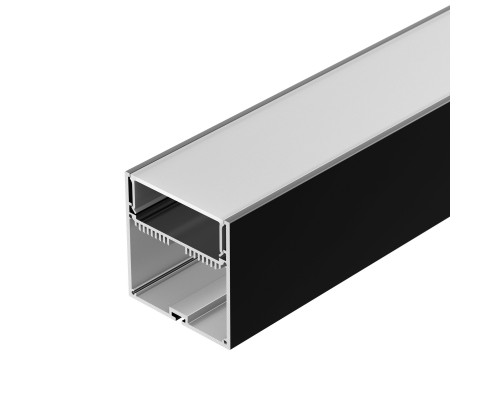 Основное фото Алюминиевый профиль Arlight SL-Line-7477-2000 Black 029939: Купить в Интернет магазин освещения GCSVET.RU