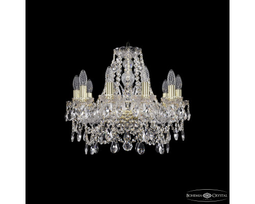Основное фото Люстра подвесная Bohemia Ivele Crystal 1411/10/160 G: Купить в Интернет магазин освещения GCSVET.RU