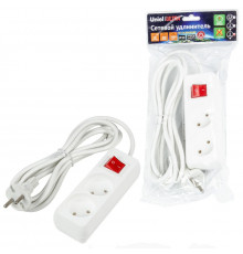 Удлинитель бытовой Uniel Ultra S-CU2-3B WHITE UL-00009992