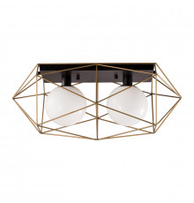 Светильник потолочный Delight Collection MX8525-2A gold/black