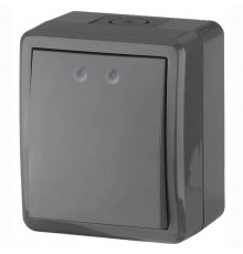 Выключатель одноклавишный ЭРА Эксперт 10AX 250V IP54 11-1401-03 Б0020670