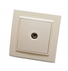 Розетка телевизионная 1-местная Stekker PST00-9008-02 75 39234
