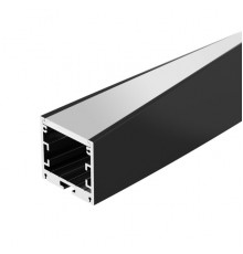 Алюминиевый профиль Arlight SL-ARC-3535-Twist90L-400 Black 032679