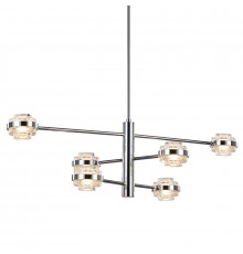 Люстра потолочная Delight Collection MD22030002 MX22030002-6A chrome/clear