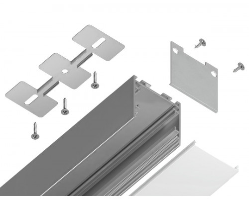 Дополнительное фото Алюминиевый профиль Ambrella Light Profile System GP2500AL: Купить в Интернет магазин освещения GCSVET.RU