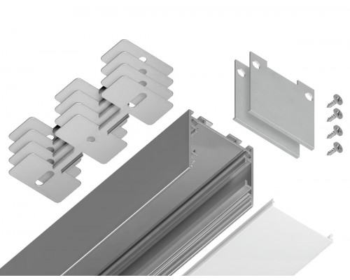 Дополнительное фото Алюминиевый профиль Ambrella Light Profile System GP2500AL: Купить в Интернет магазин освещения GCSVET.RU