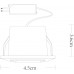 Дополнительное фото Светильник встраиваемый LED Arte Lamp Grill A3153PL-1BK: Купить в Интернет магазин освещения GCSVET.RU